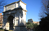 Titus' Arch, Roman Forum in Rome