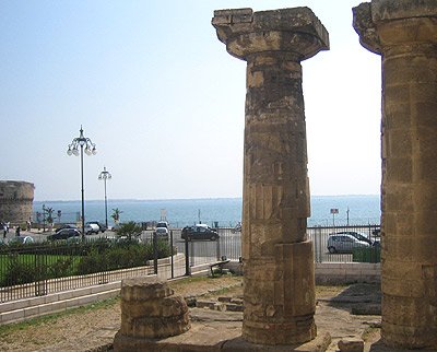 Ruinas del Templo griegoc - Tarento